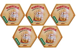 GENERIC Tortuga Caribbean Rum Cake 4 oz (5 PACK):Coconut