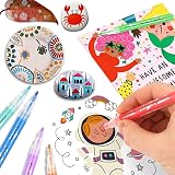 YITHINC 42 Colors Acrylic Paint Pens Set for Rock Glass Wood Canvas view 6