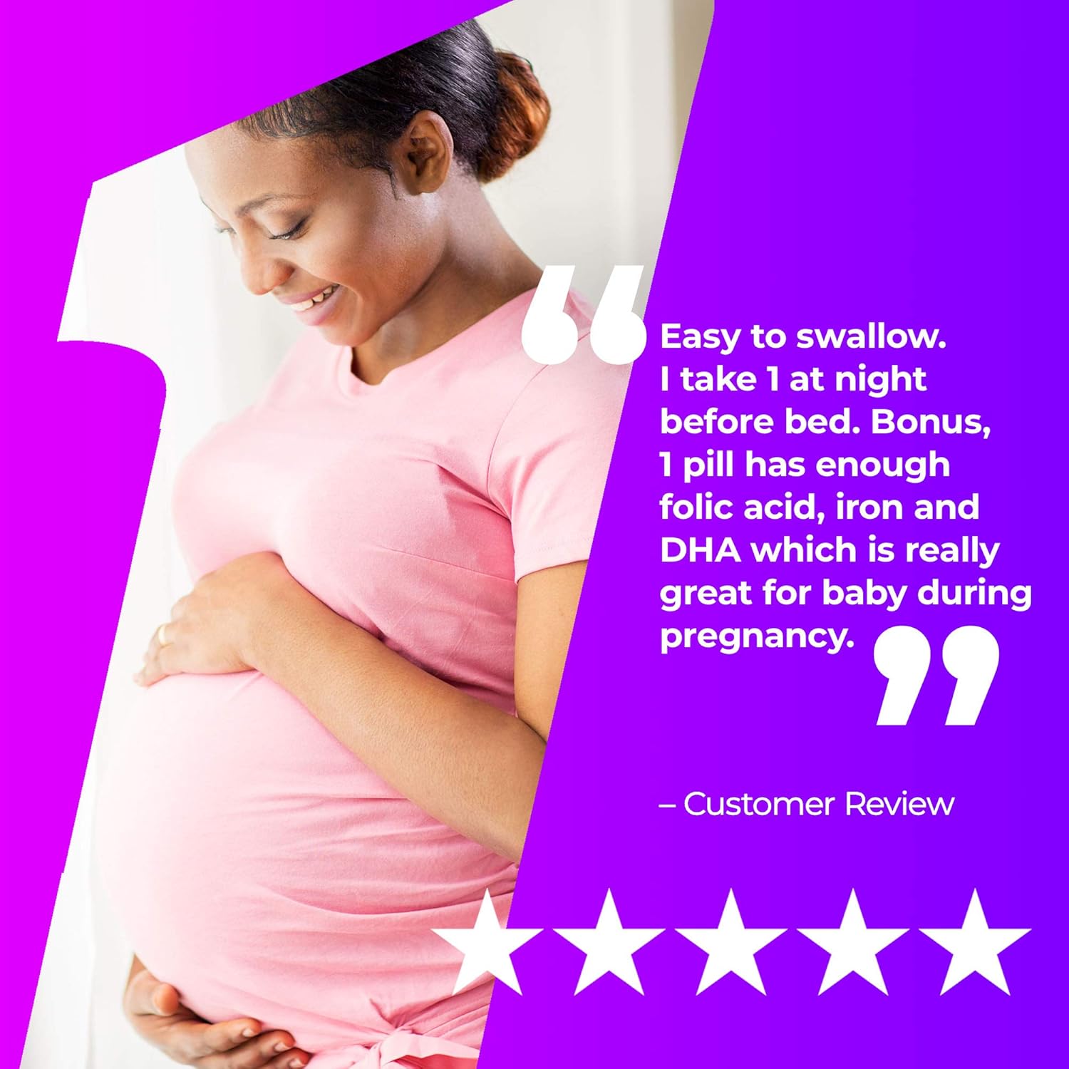 One A Day Prenatal Vitamins for Women, 90 Count, Multivtamin with Omega 3 Fish Oil (DHA/EPA), Iron, Folic Acid, Vitamin C & more for Before, During, & Post Pregnancy: Health & Personal Care