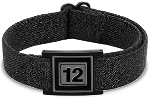 JESVO Stocking Stuffers - Number 00-99 Bracelet for Boys Men, Adjustable Black Elastic Stretch Athletes Jersey Sports Jewelry, Basketball Football Baseball Gifts for Teen Boys