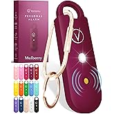 Vantamo Personal Alarm with Strobe LED Light, Extra Loud 130dB Self Defense Keychain with 2 Dynamics, Unique Safety Keychain 