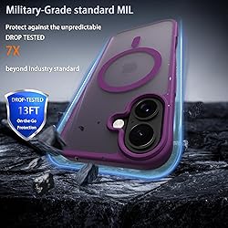 EUMADOVE Classic Hybrid Magnetic iPhone 17 Case