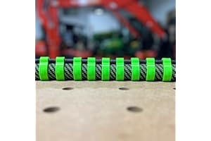 ToolCurve Coiled Hose Clips Compatible with Festool 27mm Hoses - Made in USA