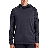HEAD womens Tally Brushback Hoodie, Relaxed Fit, Stretch Midweight Material, Moisture-wicking