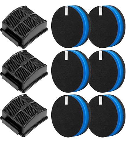 Ersatzfilter Für Bissell 39883 Tierhaarstaubsauger - 4 Schaumstofffilter + 2 HEPA-Filter