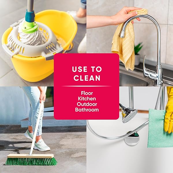 PINALEN 2X MAX AROMAS CONCENTRATED MULTIPURPOSE CLEANER – FLORAL DELIGHT SCENT – 108 FL OZ – ALL PURPOSE CLEANER FOR KITCHEN, BATHROOM, FLOORS & OUTDOORS