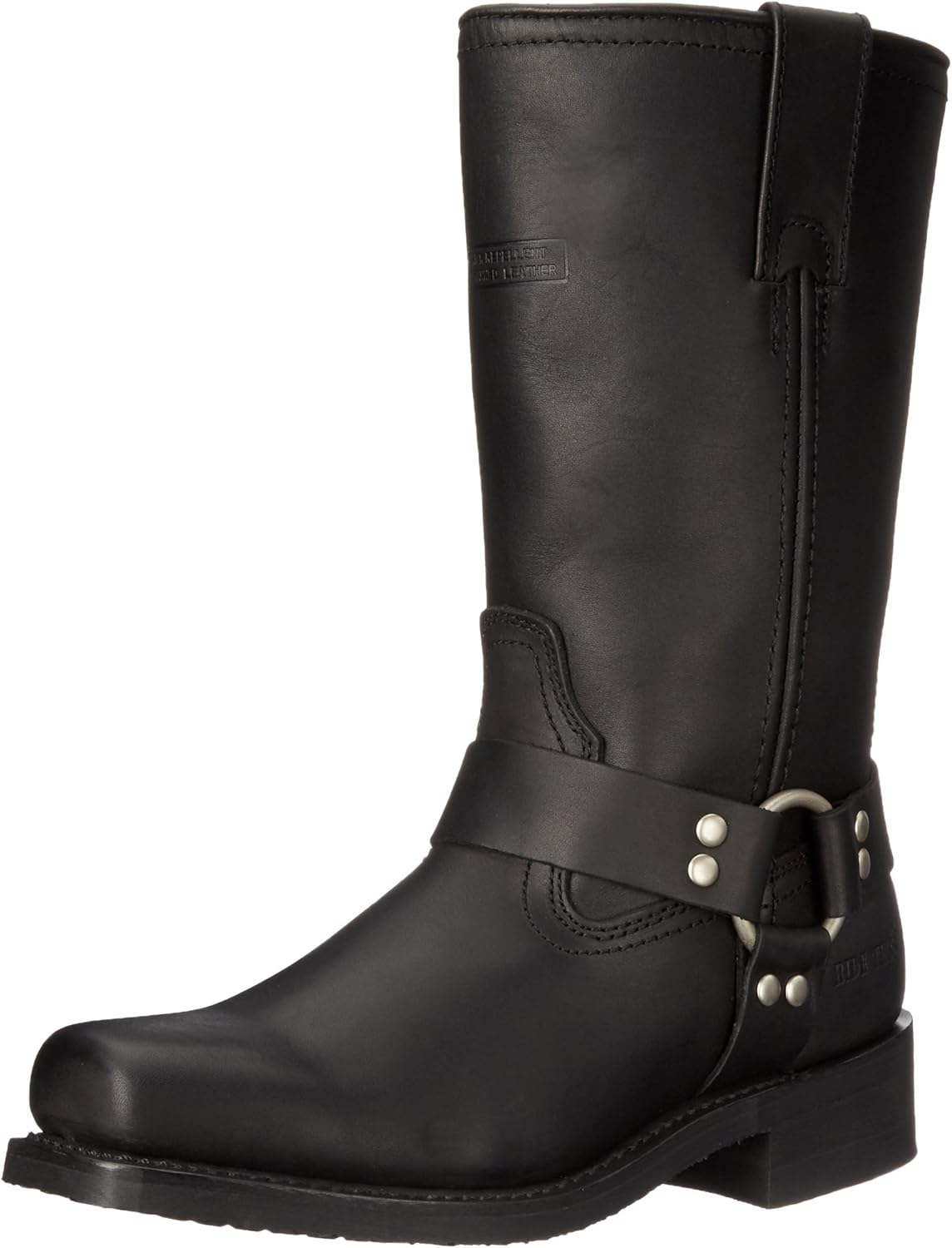 womens black harness boots