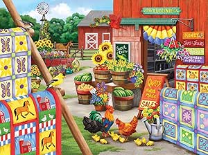 sunsout quilts for sale jigsaw puzzle