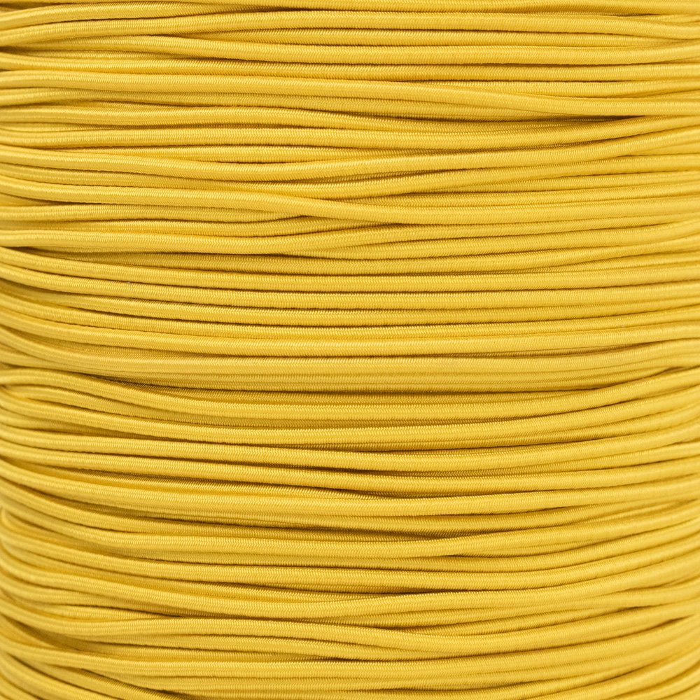 Paracord Planet 2.5mm Shock Cord – 8 Colors – 10, 25, 50, 100 Feet – Nylon Bungee Elastic Stretch Cord