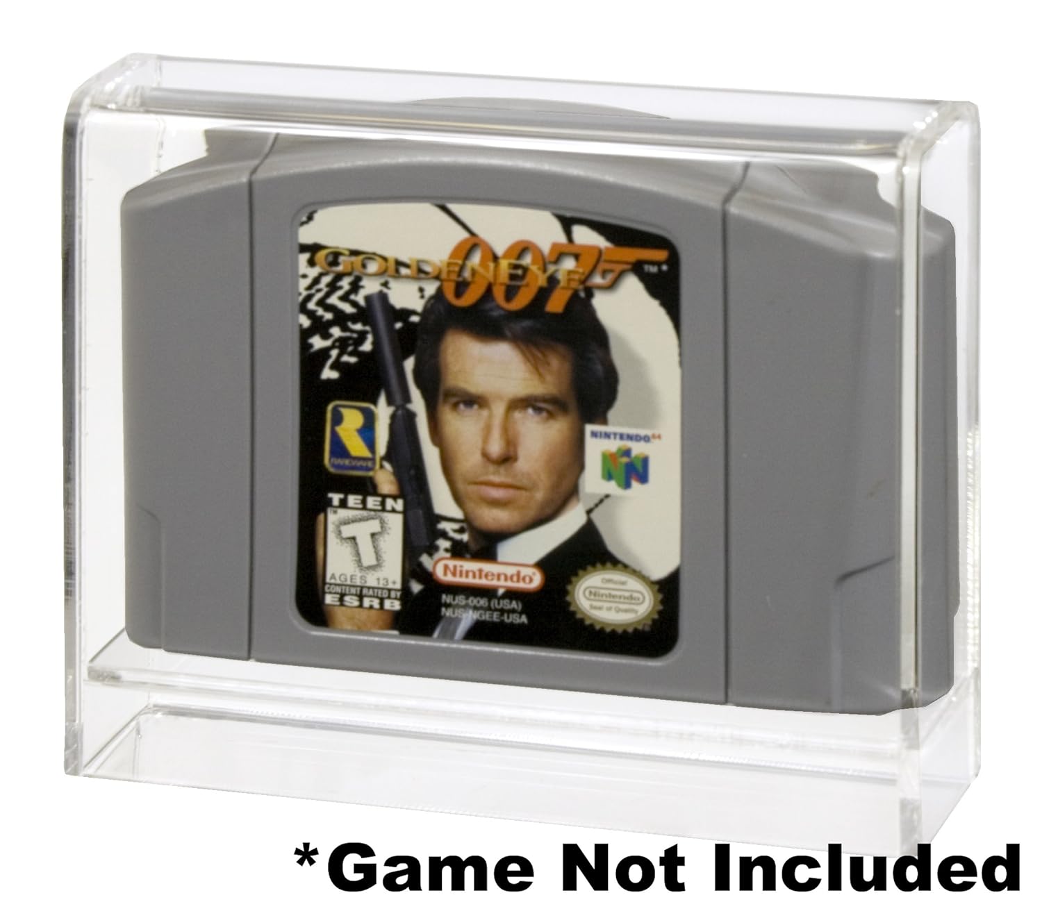 Nintendo N64 Video Game Loose Cartridge Display Case Video