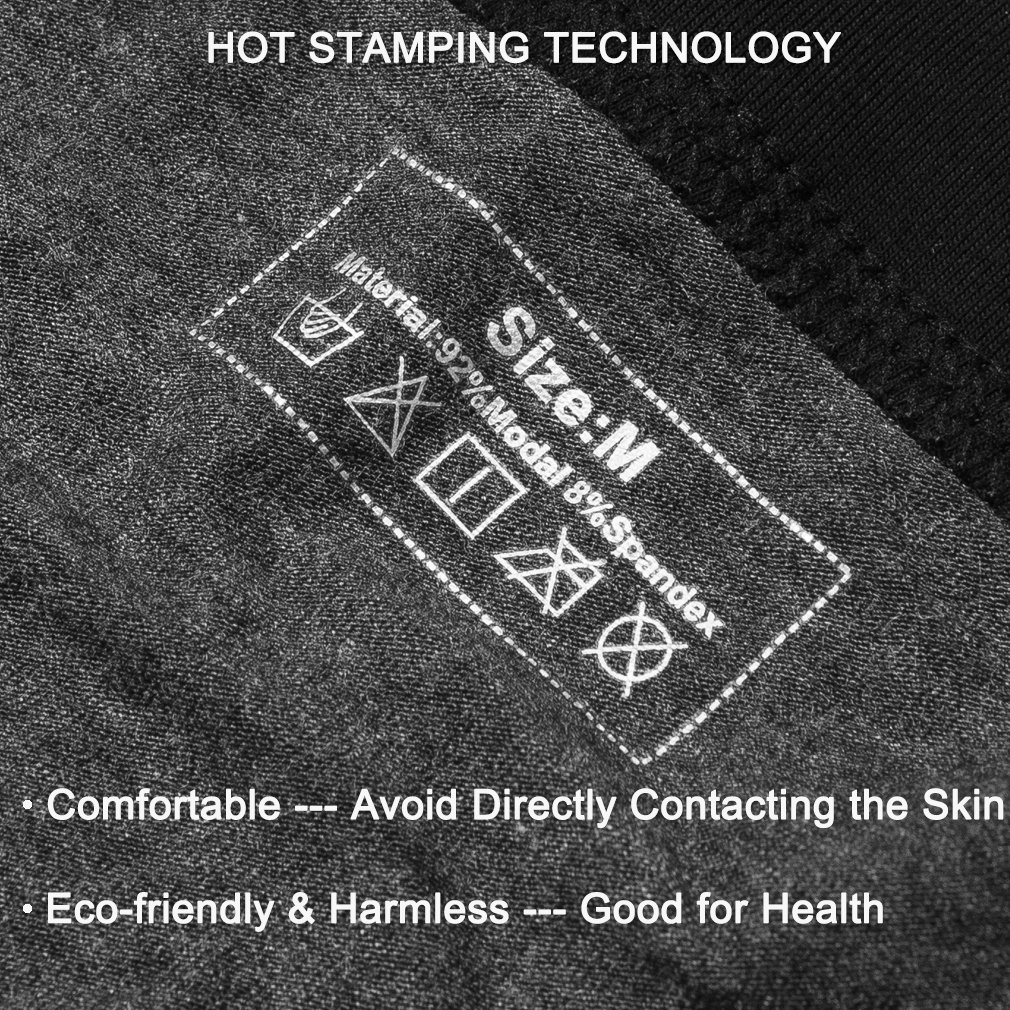 Bosidu Men\'s 4 Pack Breathable Modal Boxer Brief Underwear with Box Pack (Medium, A:4 Pairs Boxer Briefs)