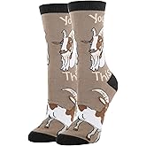 Oooh Yeah Women's Novelty Crew Socks, Positive Funny Fun Crazy Cool Socks