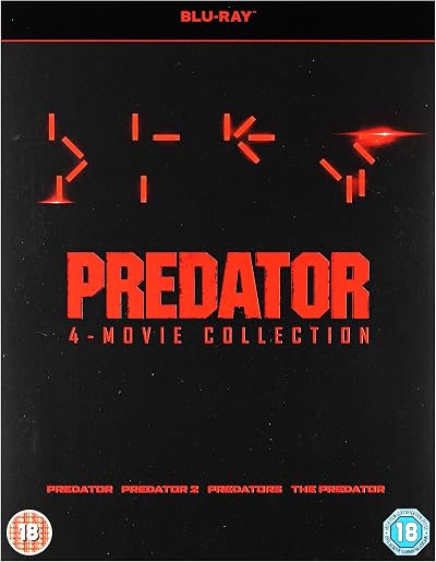 Disney Predator 4 Movie Collection BD Blu-ray Box Set - English Audio