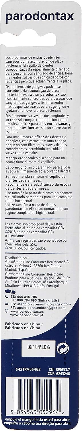 Parodontax Toothbrush Soft Adult, Black - Image 4