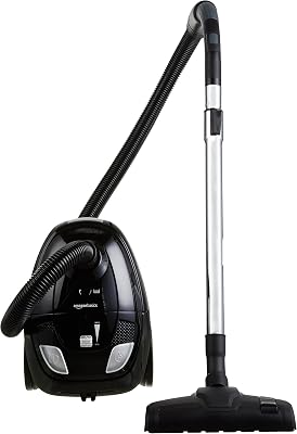 Staubsauger mit Beutel- VCB35B15C-1J7W-70, leistungsstark, kompakt und leicht, für Hart- und Teppichböden, HEPA-Filter, 700 W, 1.5 l, EU, Schwarz