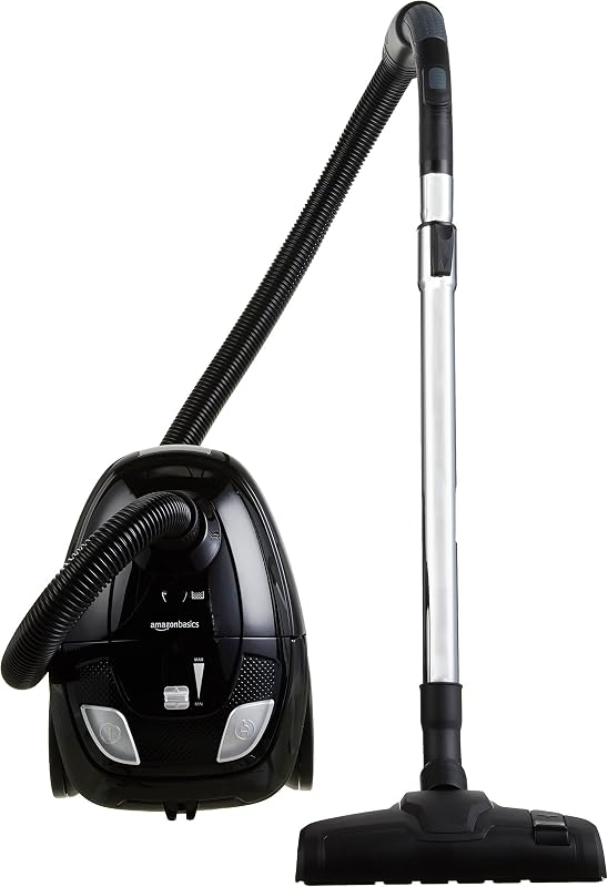 Staubsauger mit Beutel- VCB35B15C-1J7W-70, leistungsstark, kompakt und leicht, für Hart- und Teppichböden, HEPA-Filter, 700 W, 1.5 l, EU, Schwarz