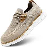 Men's Walking Boat Shoes Slip On Casual Loafers Non Slip Comfortable Lightweight Work Driving Shoes