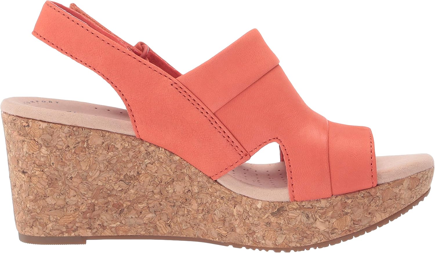 clarks annadel ivory wedge sandal
