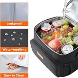 Lifewit Insulated Lunch Bag 9L 12 Cans Leakproof Water-Resistant view 4