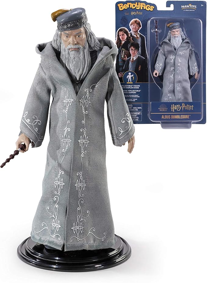 The Noble Collection Bendyfigs Albus Dumbledore Figure Officially