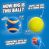Chuckit Ultra Squeaker Ball 2 Pack Pet Toy Beep Natural Rubber view 3