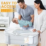 Orzbow Mosquito Net for Cot Universal Crib Canopy with Side Pocket White view 4