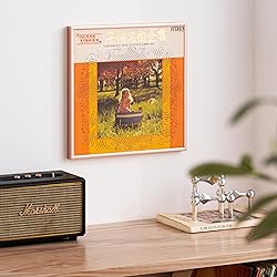 eletecpro 12.5x12.5 Aluminum Record Frame with
