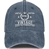 75th Birthday Gifts for Men Women 1950 Vintage Hats Embroidered Baseball Cap