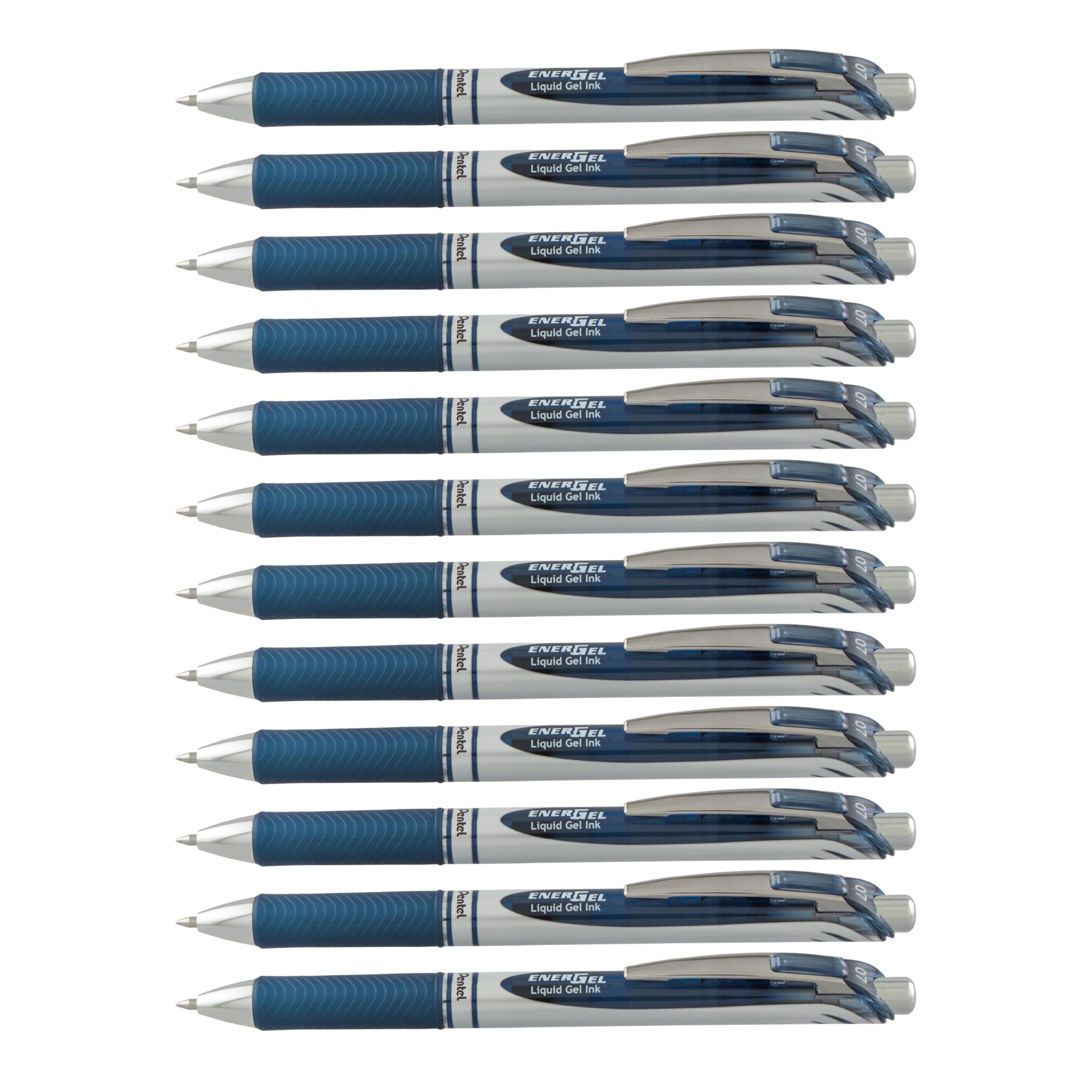Pentel EnerGel BL77 X-Medium Retractable NAVY Ink Rollerball Pen (Pack of 12) โ image 1