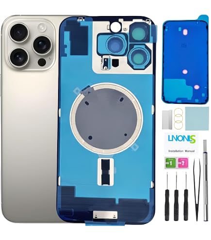 EmmaHelp 5set Back Camera Glass Lens For IPhone 14 12 11 13 Pro Max Plus X XS XR 8 7 Rear Cover Lens Big Camera Glass 3M Sticker