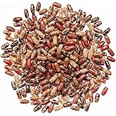 300pcs Mixed Painted Barrel Wood Spacer Beads, BetterJonny 15 * 7mm Oval Printed Pattern Drum Wood Loose Beads for DIY Making Bracelet Necklace Jewelry Hair Craft Project…