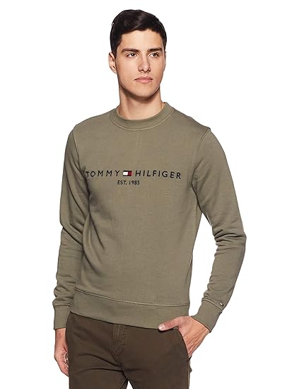 tommy 1985 striped sweatshirt