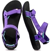 Gold Pigeon Shoes SIMPLUS Lightweight Yoga Mat Cushion Sole. Womens Sandals with Back Strap for Travel, Hiking &amp; Sport. Comfortable Water Sandals for Women.