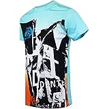 Screenshotbrand Mens Hipster Hip-Hop Urban Modern Tees - NYC Street Fashion Streetwear Longline Print T-Shirt