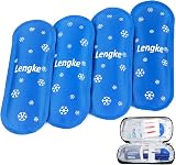 YOUSHARES Reusable Ice Packs for Insulin Cooler - 4Pcs Nylon Gel 60ml Each view 1