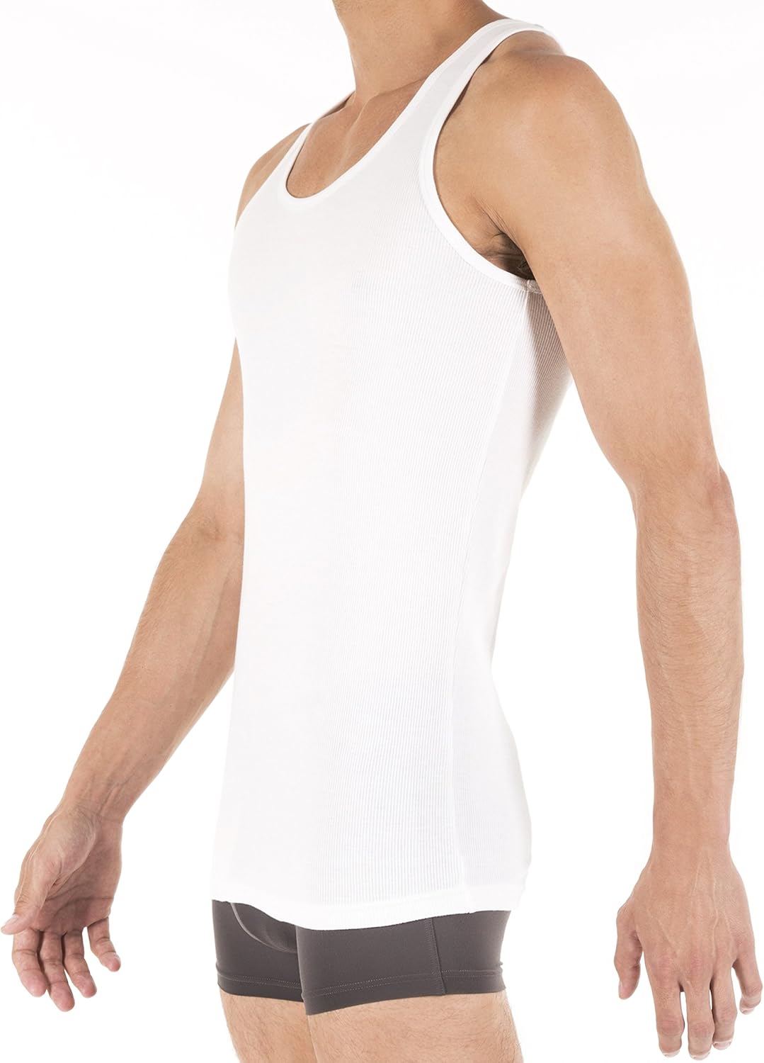Tommy Hilfiger Men's Undershirts Multipack Cotton Classics A-Shirts at  Men’s Clothing store