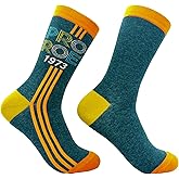 Crazy Dog T-Shirts Womens Empowering Socks Funny Footware for Girls to Make a Statement