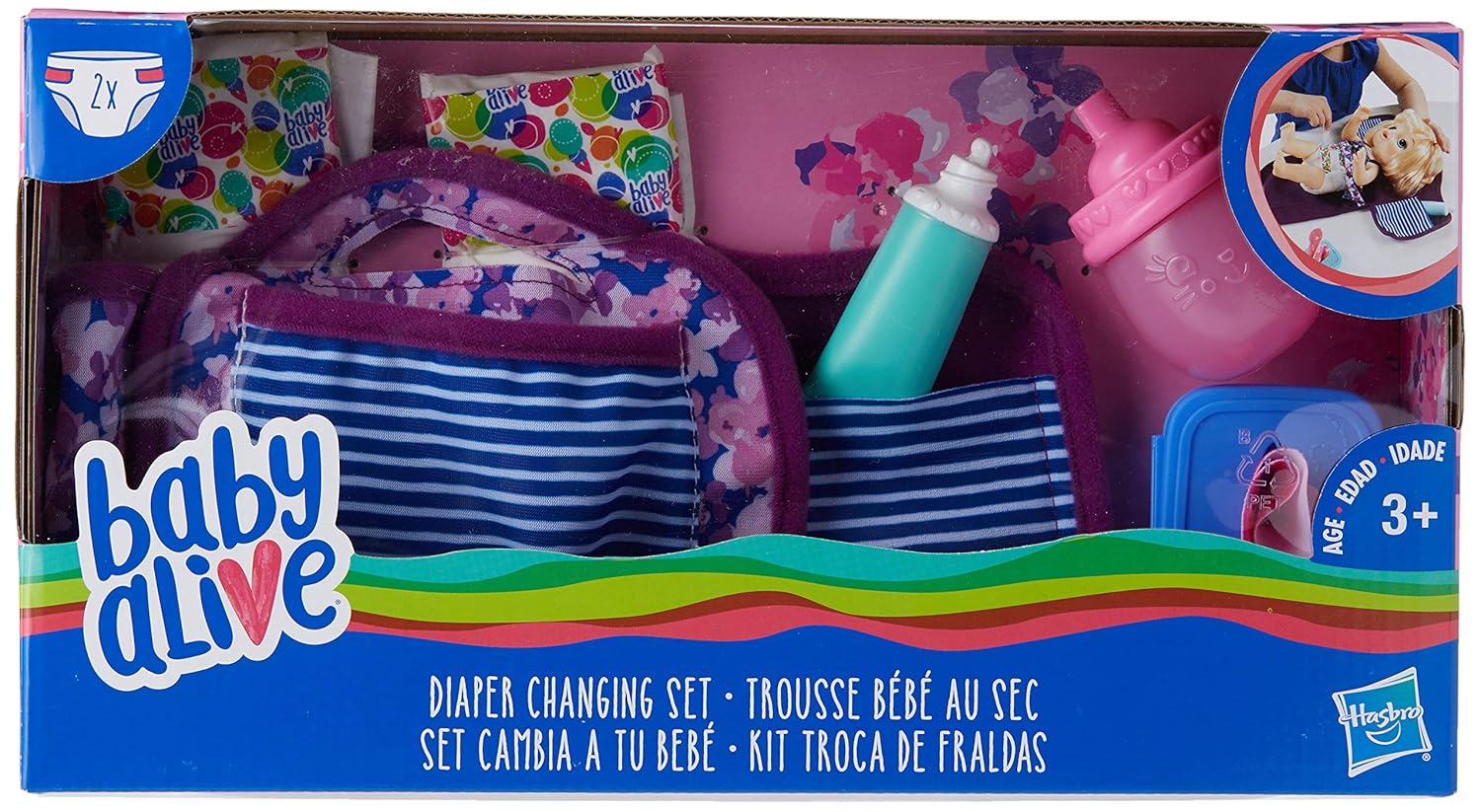 Baby Alive Diaper Bag Refill Doll - 