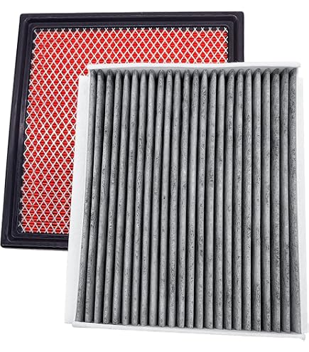 FA1927 FP79 Engine Air Filter & Cabin Air Filter Kit For 2017-2019 Ford F250-F550 6.7L Powerstroke Diesel