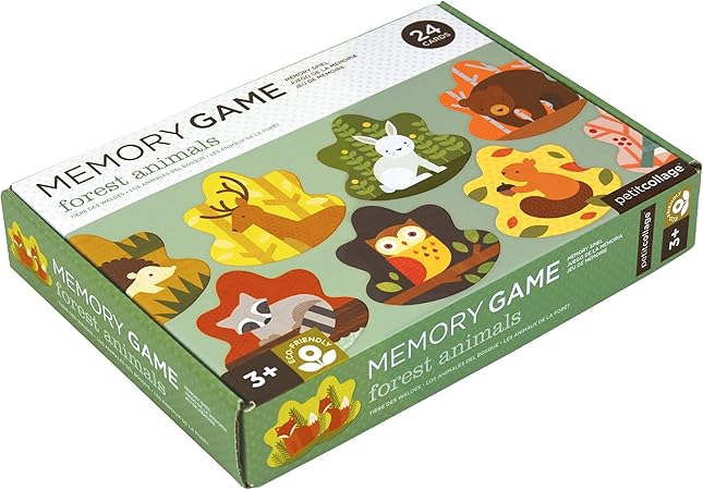 Forest Animals Memory Game