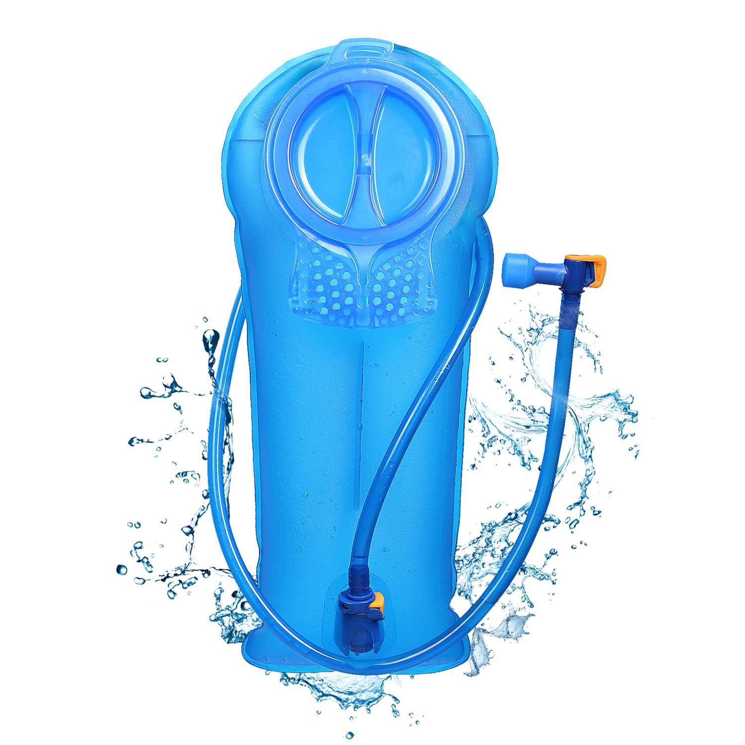 Photo 1 of Unigear Hydration Bladder, 1.5L/2L/2.5L/3L Water Bladde Non-BPA and odorless for Backpacking, Biking, Hiking and Camping (Blue, 2.5L)