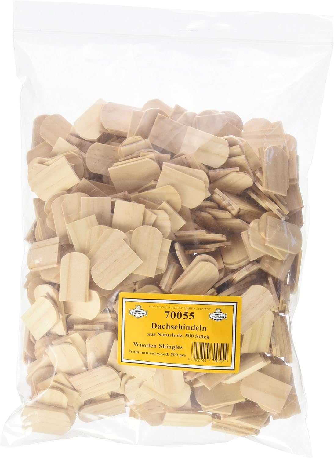 MiniMundus Dachschindeln (Fischschuppen), Grosse Packung für das Puppenhaus