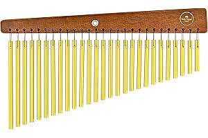 SONIC ENERGY 27-bar Meditation Chimes for Relaxing Sound Healing, 2-YEAR WARRANTY