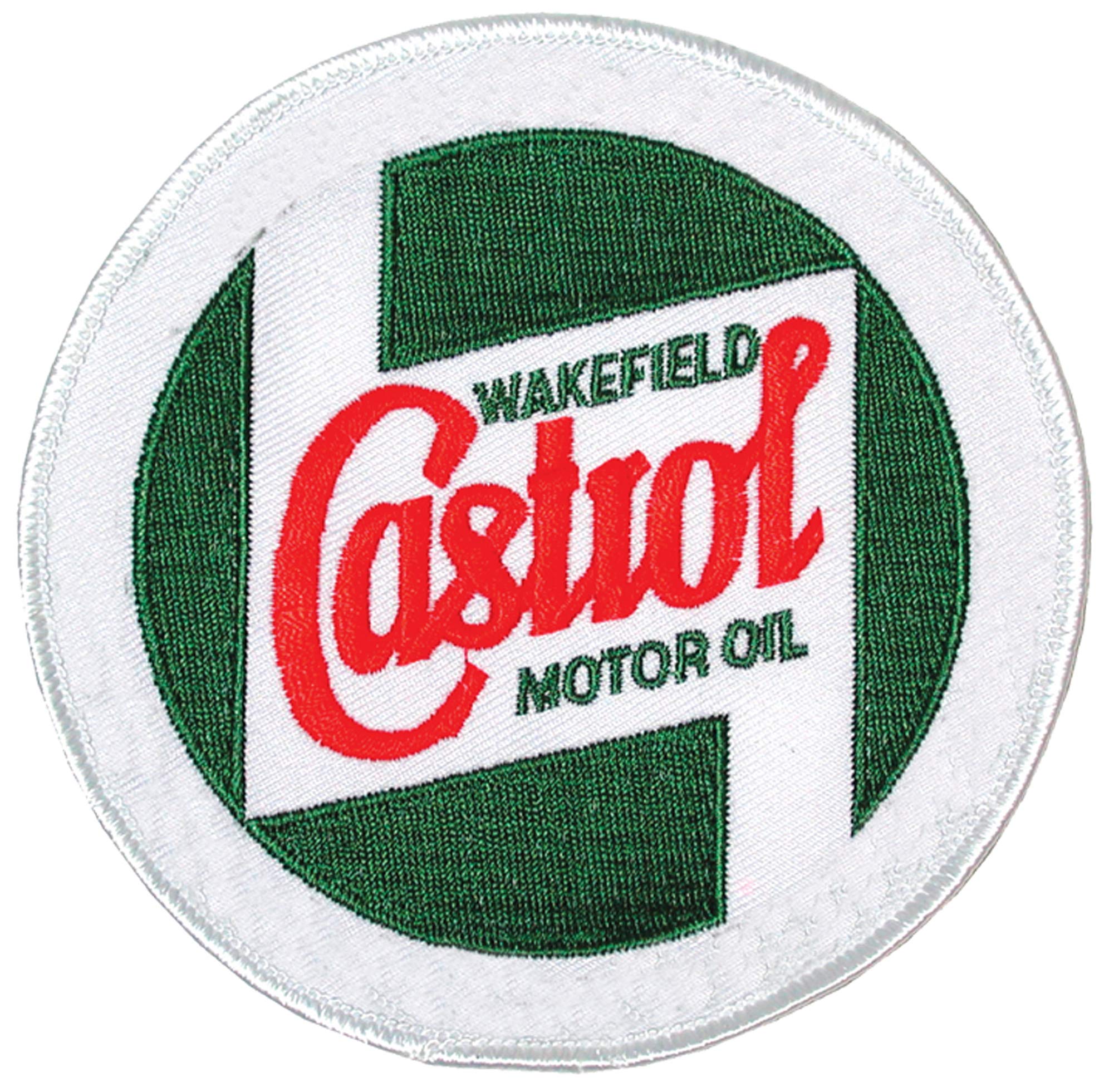 Classic Castrol STR657 Embroidered Sponsors Sew-On Badge