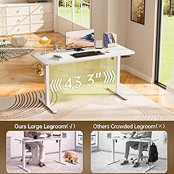 Veken 55 Inch Large Electric Standing Desk,Sit to