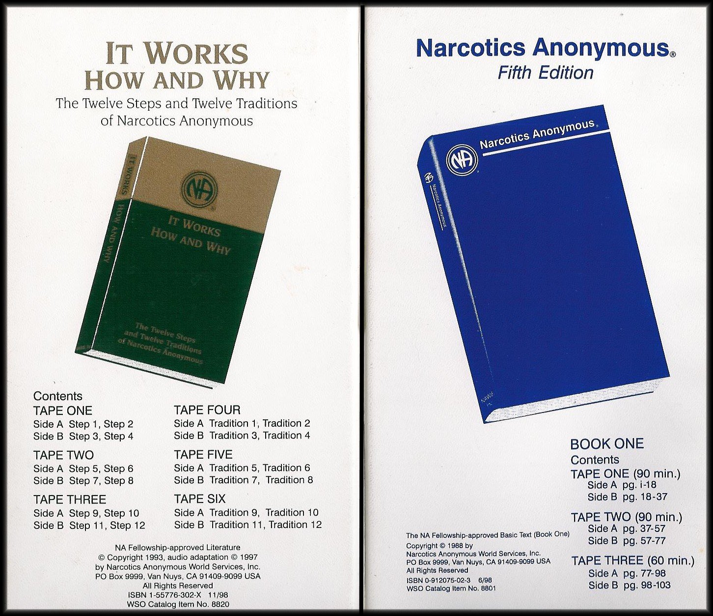 Narcotics Anonymous Approved Literature Reverasite