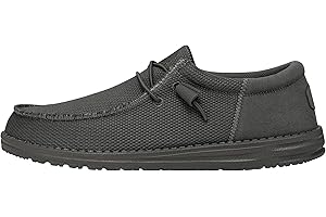 HEYDUDE Hey Dude Men's Wally Funk Mono | Men's Shoes | Men Slip-on Loafers | Comfortable & Light-Weight
