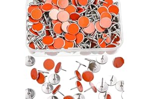 SAHENITEANA 200 Pack Reflective Tacks Trail Marking Tacks Glow Tacks Reflective Trail Markers Hunting Reflector Tacks Mark Tr