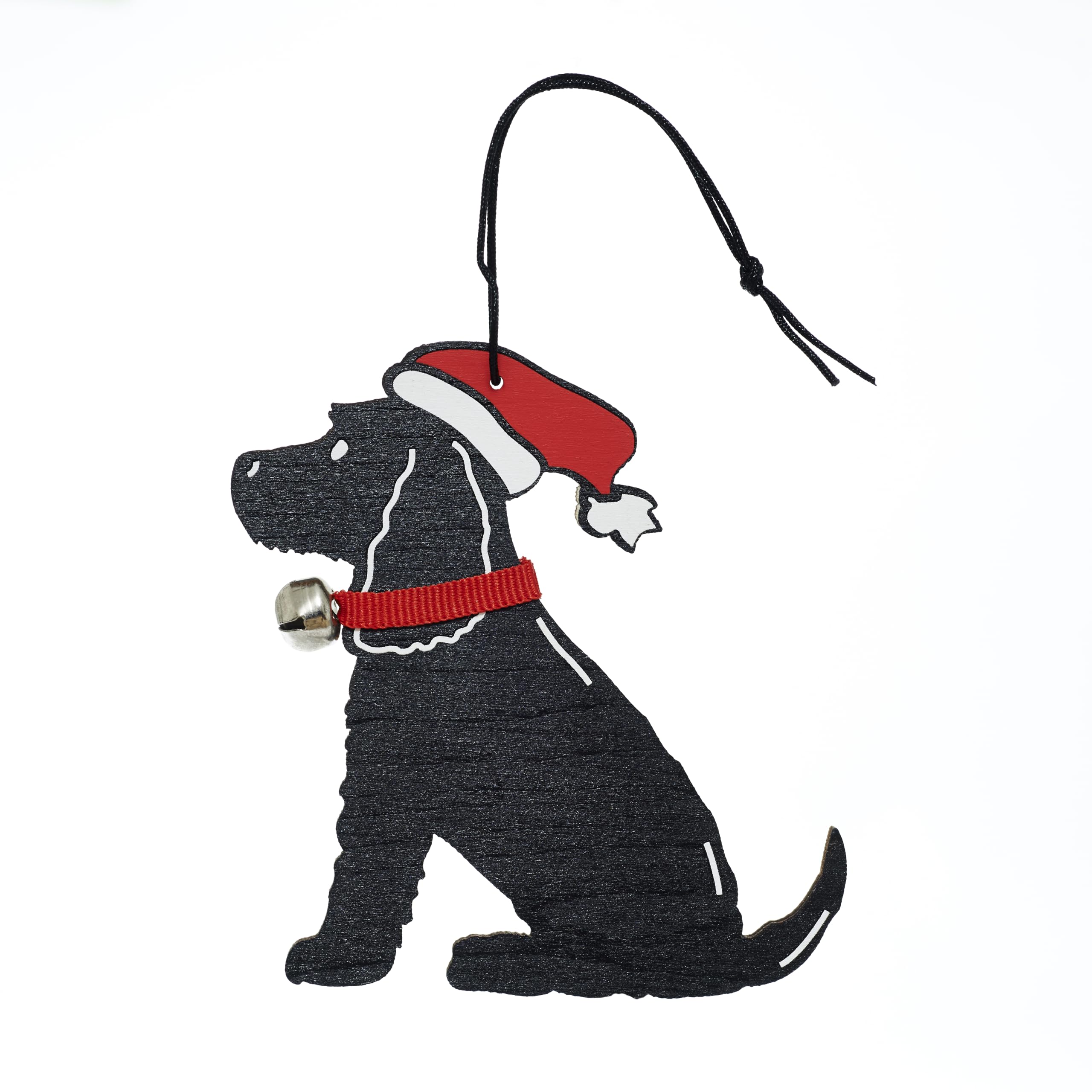 Sweet William Cocker Spaniel Christmas decoration, Wood, Black