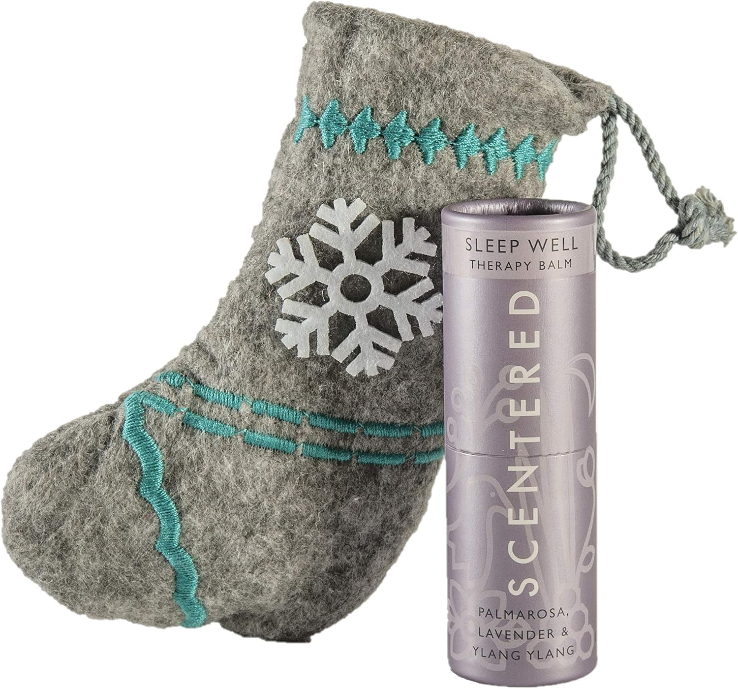 Scentered Sleep Well Aromatherapy Essential Oils Balm Christmas Stocking, for Restful Sleep & Bedtime Relaxation